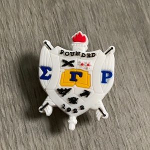 Inspired sigma gamma rho croc jibbitz charm